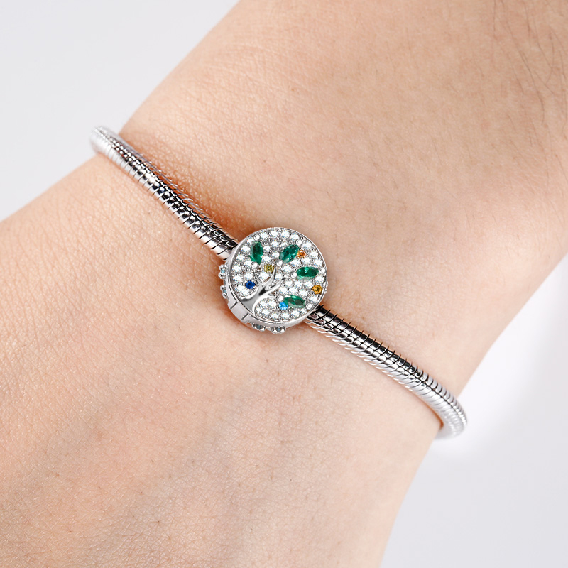 เสน่ห์ล็อกเก็ตต้นไม้ครอบครัว image number 2