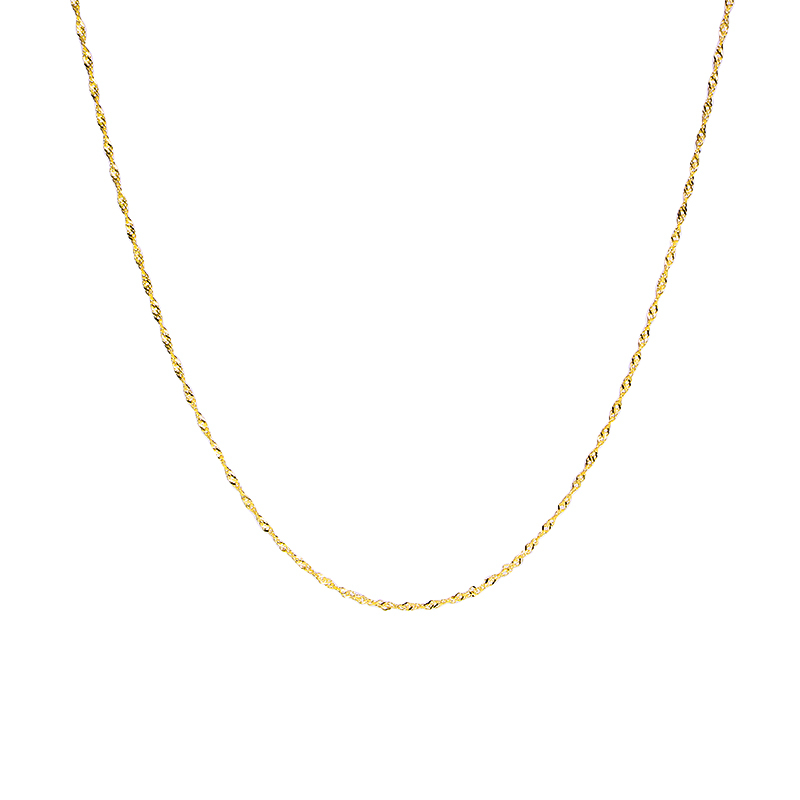 สร้อยคอลายคลื่นน้ำบาง image number 0