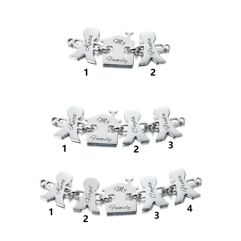 Personalized Heart Bracelet image number 4