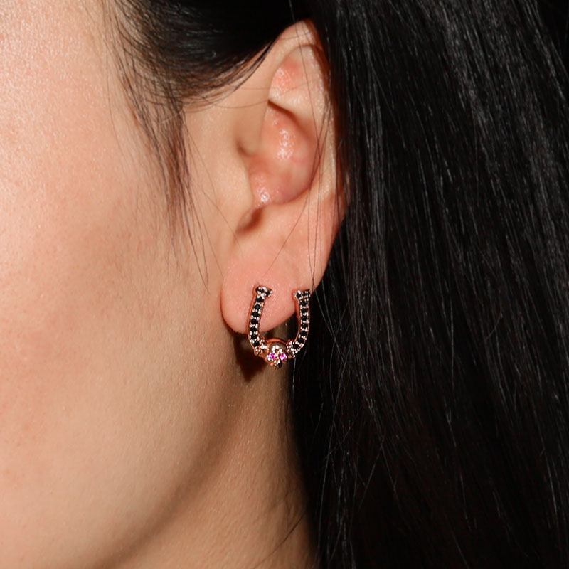 ต่างหูรูปกะโหลกเกือกม้า image number 2