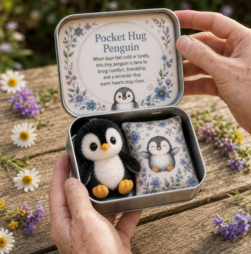 Mini Caja De Regalo Personalizada De Bolsillo Con Nombre, Lata De Recuerdo Cómoda Con Lindo Animal De Peluche, Regalo Sincero Para Familiares Y Amigos - 