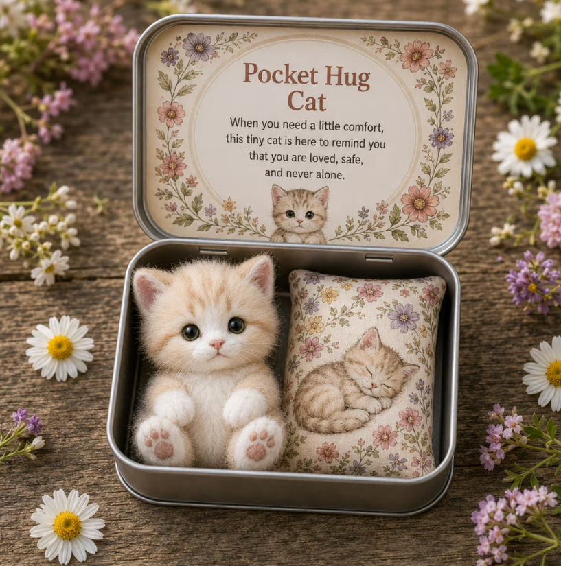 Mini Caja De Regalo Personalizada De Bolsillo Con Nombre, Lata De Recuerdo Cómoda Con Lindo Animal De Peluche, Regalo Sincero Para Familiares Y Amigos - 