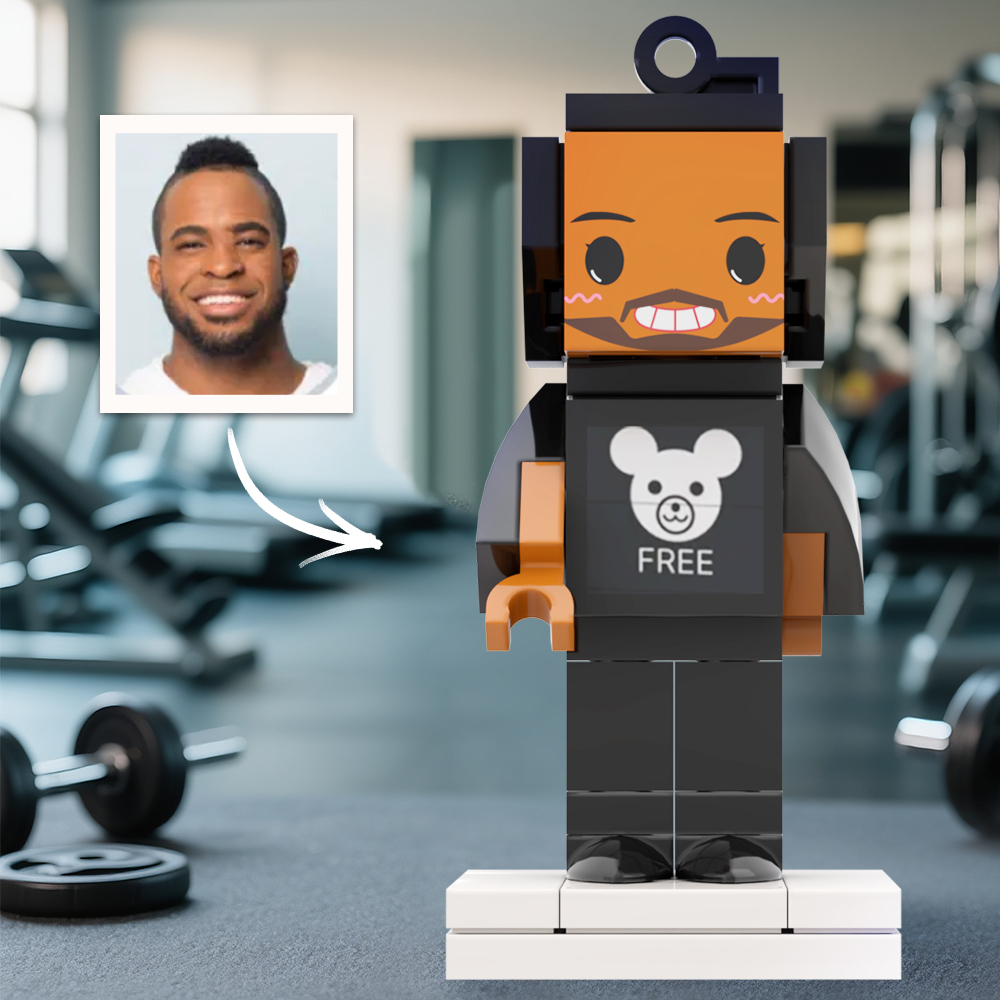 Figuras De Ladrillo Personalizadas De Cuerpo Completo Para Una Persona, Regalos Para Novios. - 