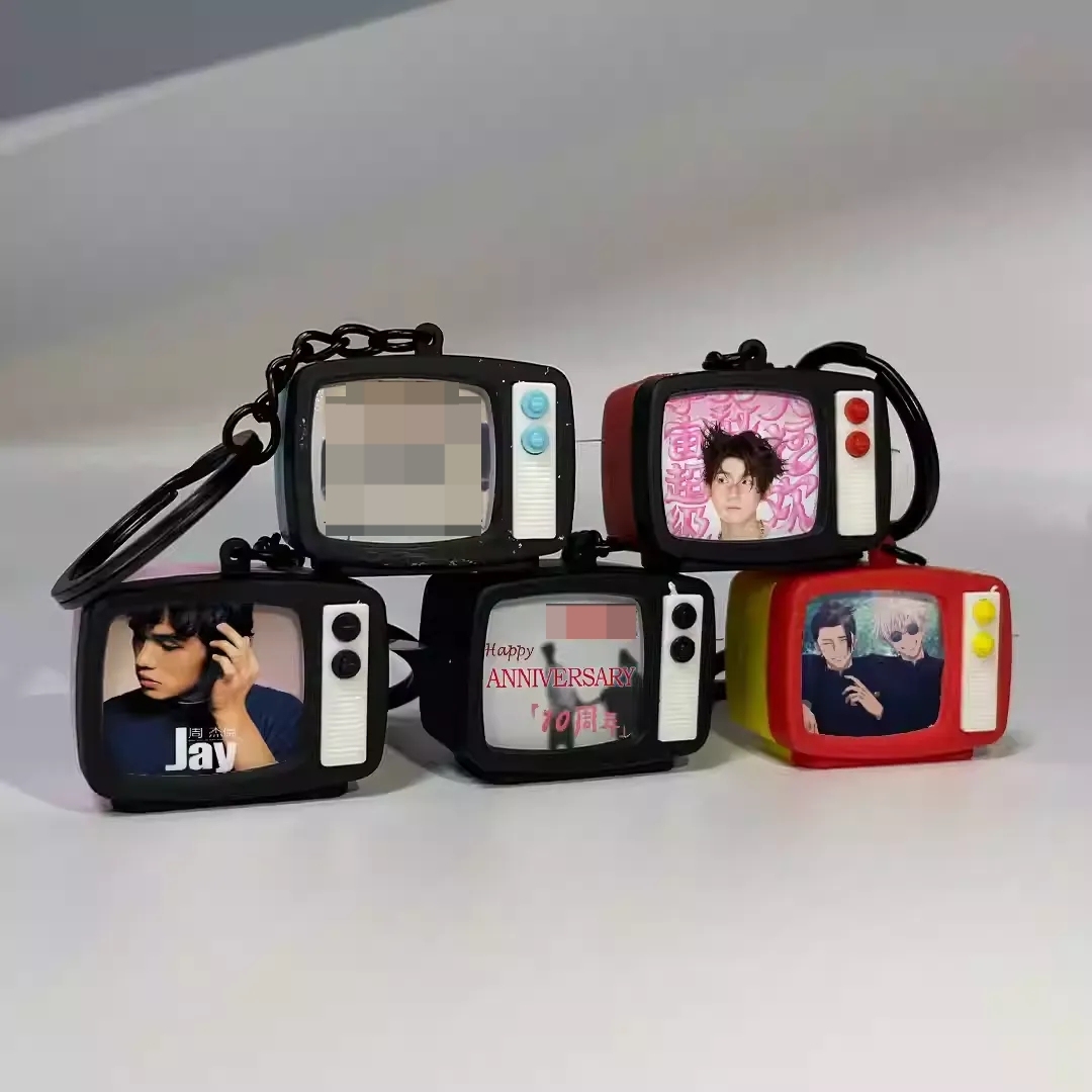 Llavero De Tv Con Foto Y Música Personalizado Con Nfc: Regalo Musical Personalizado Para Tus Seres Queridos - 