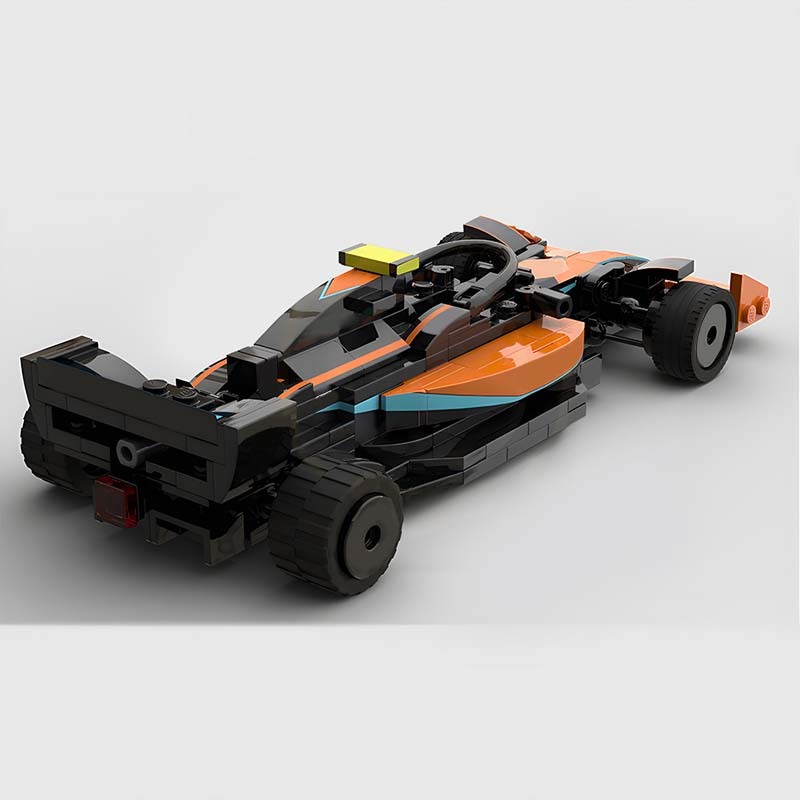 Kit De Construcción De Bloques De Coche De Carreras Diy, Modelo De Vehículo, Juguete Creativo, Regalo - 