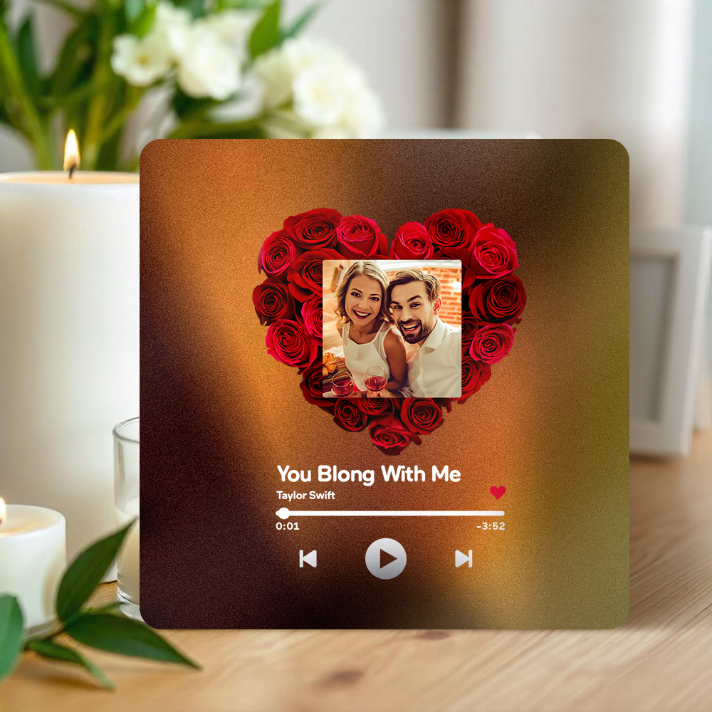 Imán De Nevera Con Música Y Fotos Personalizadas Que Reproduce Canciones. Imán De Nevera Con Foto Personalizada. - 