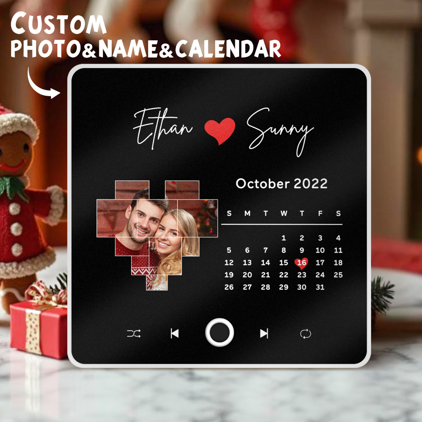 Imán De Nevera Con Música Personalizada, Álbum Personalizado Con Código De Spotify, Reproducción De Canciones, Regalos De Navidad, Regalos Creativos. - 