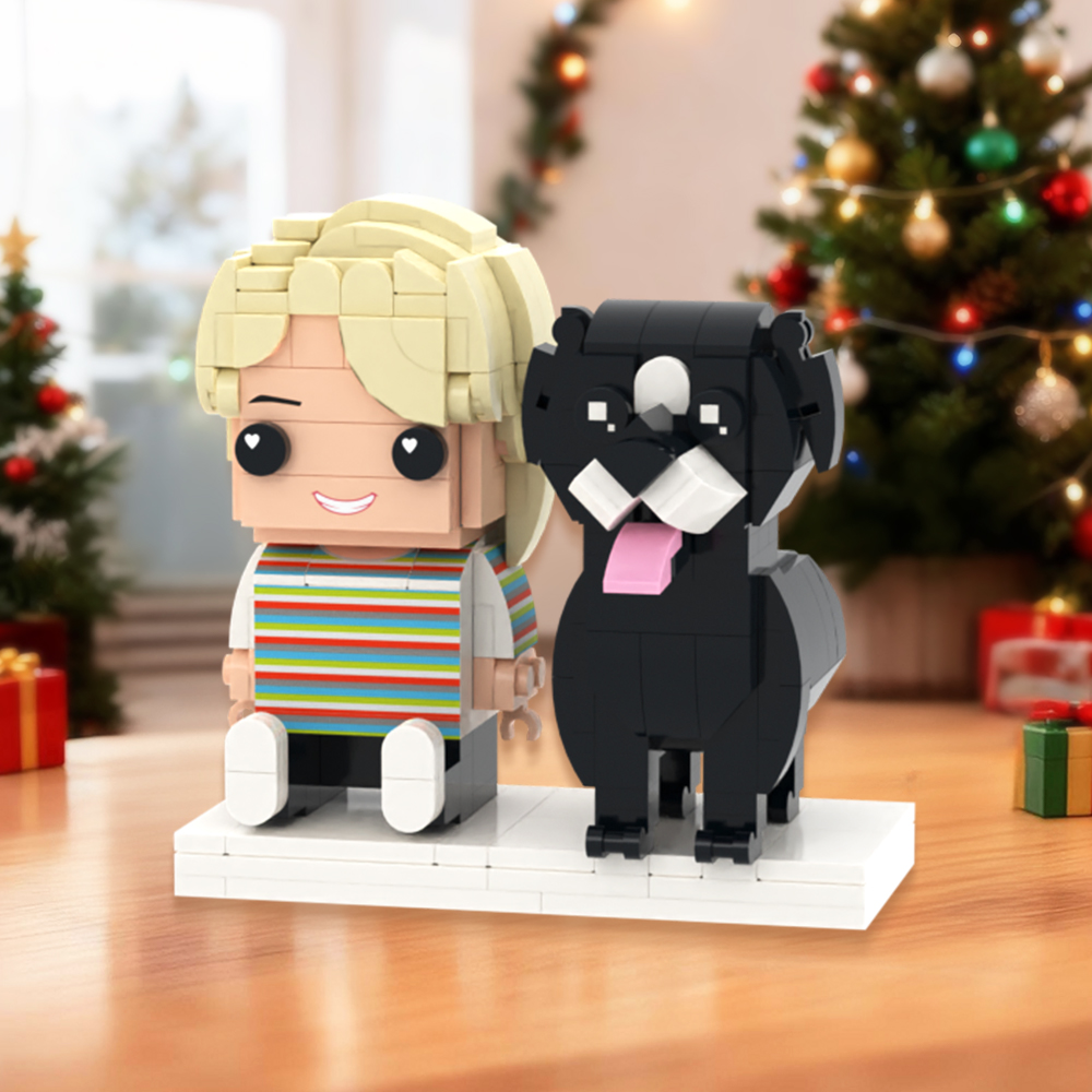 Regalos Personalizados Para Amantes De Las Mascotas: Figuras De Cuerpo Entero De Personas Sentadas Con Perros.