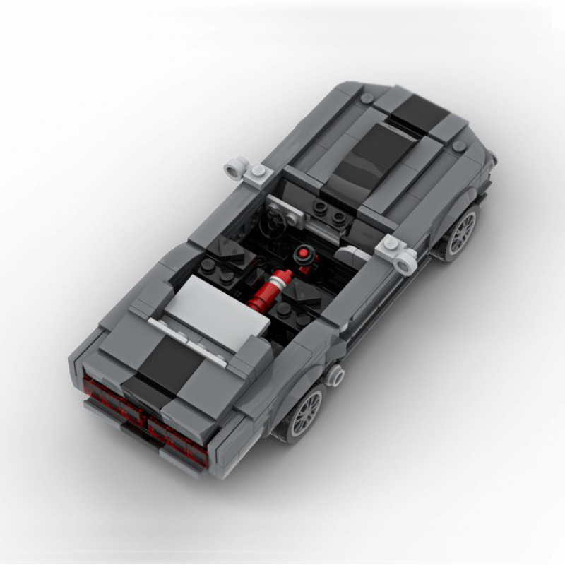 Juego De Construcción De Modelos De Coches De Carreras Diy Con Bloques Para Niños - 