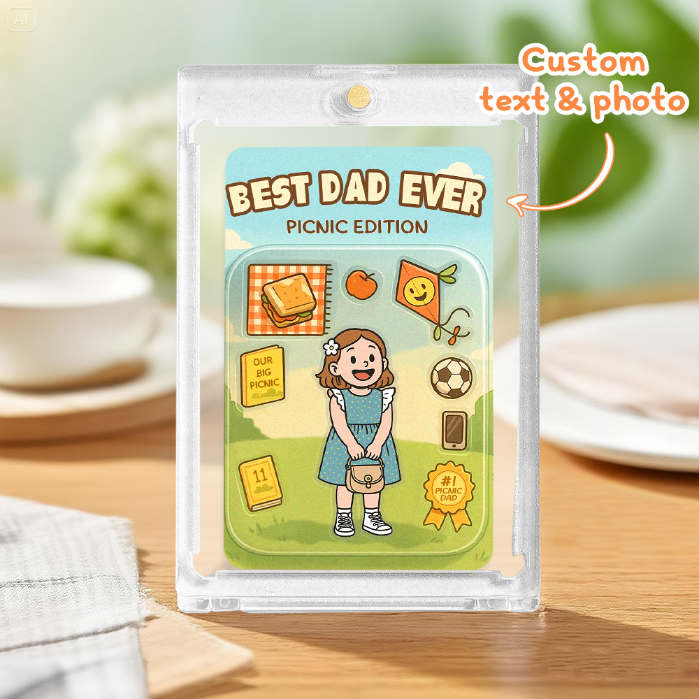 Tarjeta De Monstruo De Anime Personalizada Para Niños, Retrato Deportivo A Partir De Una Foto Tarjeta De Entrenador Personalizada Con Temática Deportiva Con Nombre Y Estadísticas Personalizados Regalo Único Para Atletas Y Fanáticos - 