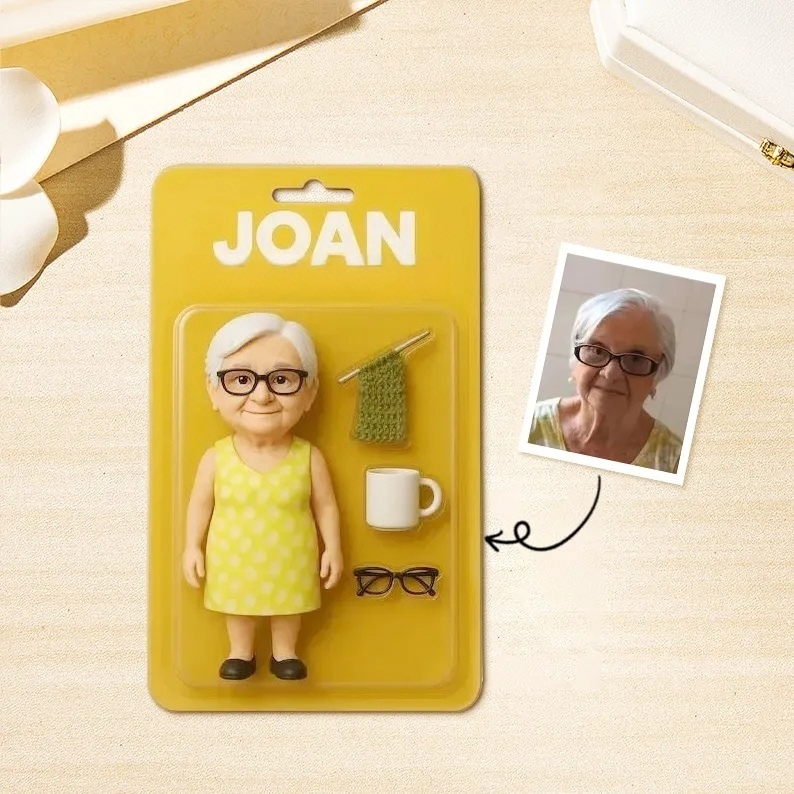 Figura De Acción Personalizada, Paquete De Embalaje, Caja De Juguetes, Regalo Artístico, Llavero Acrílico Personalizado, Regalo Para La Familia - 