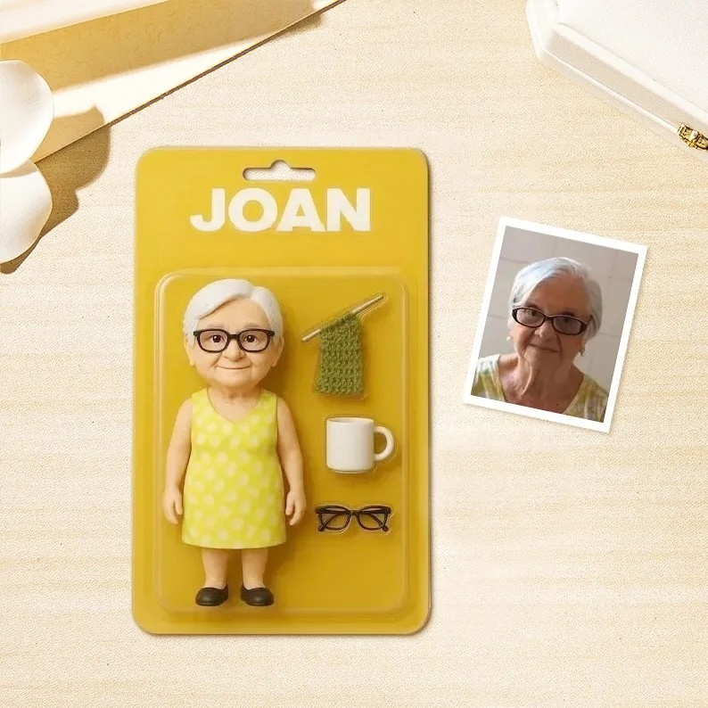 Figura De Acción Personalizada, Paquete De Embalaje, Caja De Juguetes, Regalo Artístico, Llavero Acrílico Personalizado, Regalo Para La Familia - 