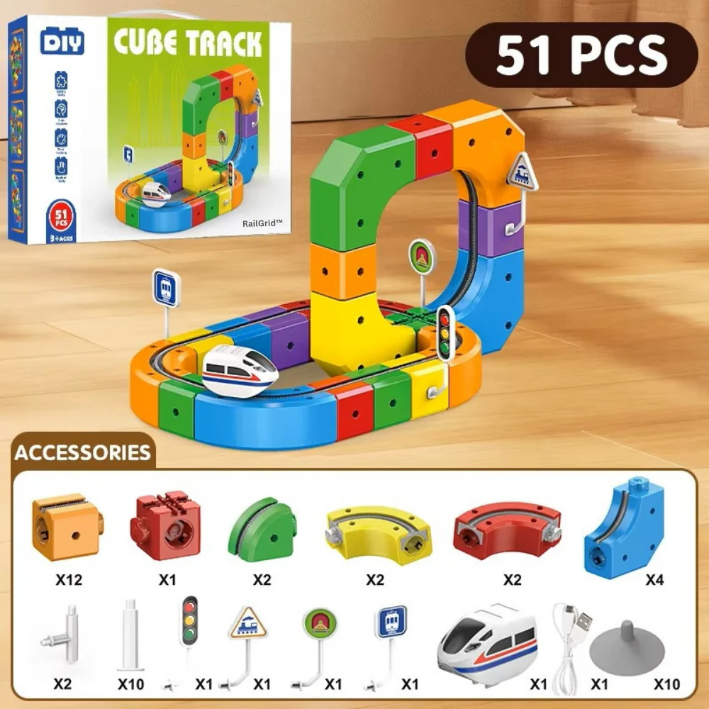 Conjunto De Cubos Railgrid - 