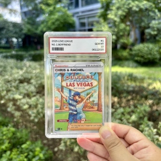 Tarjeta Lenticular Personalizada Con Foto De Pareja Estilo Anime - 