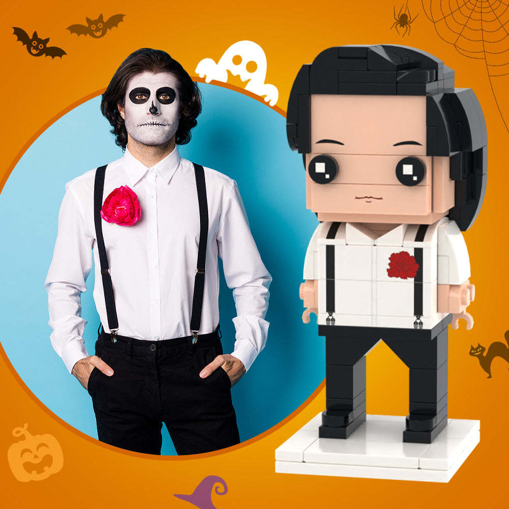 Regali Di Halloween Giocattoli Personalizzati in Mattoni Personalizzabili Per 1 Persona Per Tutto Il Corpo Giocattoli Personalizzati in Mattoni Personalizzate Giocattolo Personalizzato Con Blocchi Di Piccole Particelle