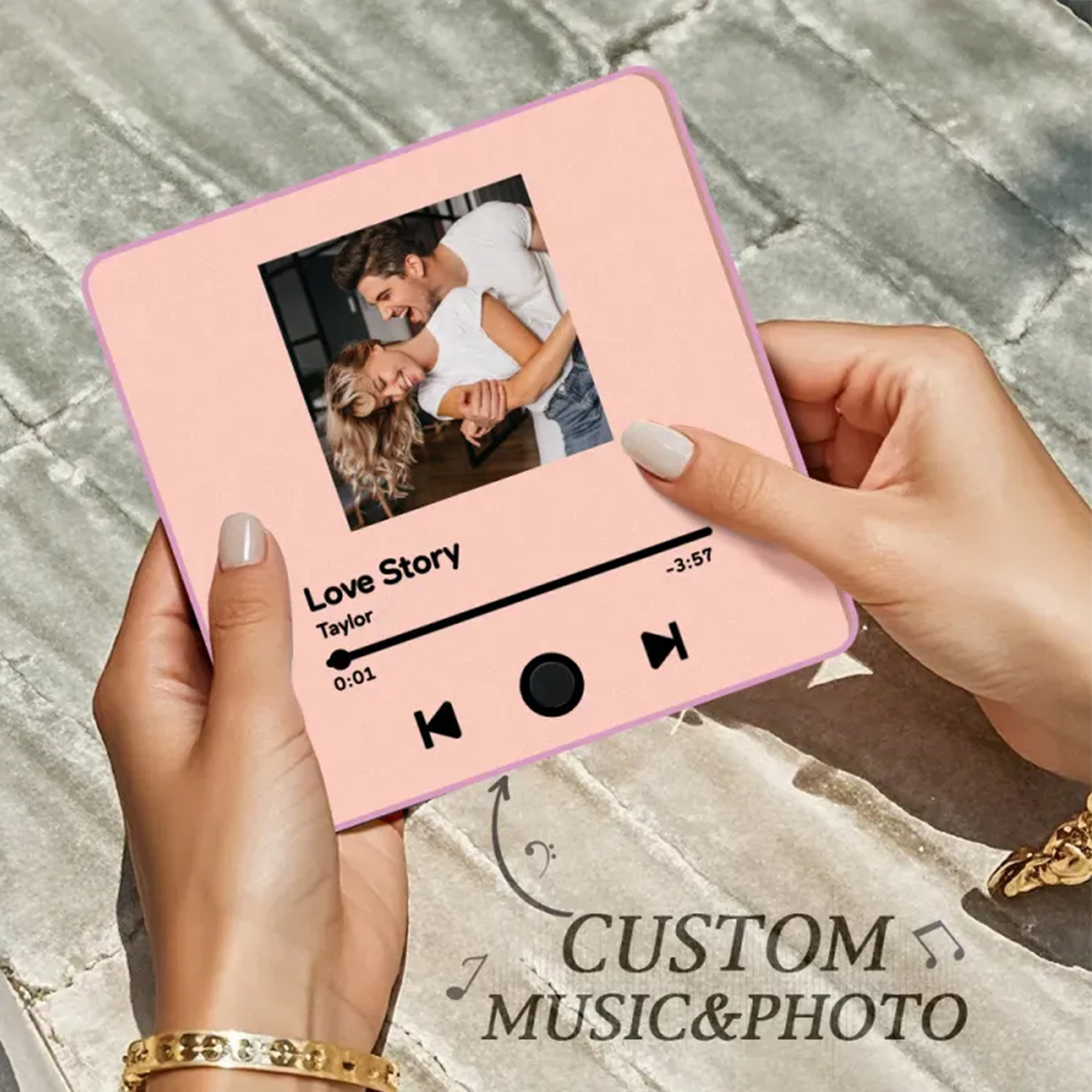 Calamita Da Frigorifero Con Album Personalizzato Calamita Da Frigorifero Con Musica Personalizzata Che Può Riprodurre Canzoni E Regolare Il Volume - 