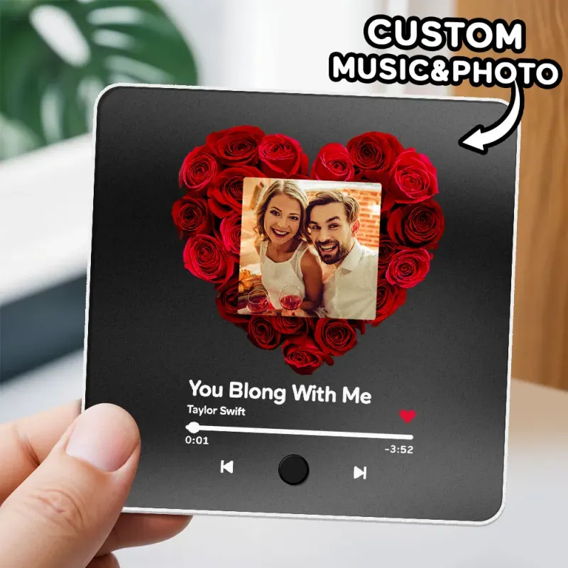 Calamita Da Frigorifero Con Album Personalizzato Calamita Da Frigorifero Con Musica Personalizzata Che Può Riprodurre Canzoni E Regolare Il Volume - 
