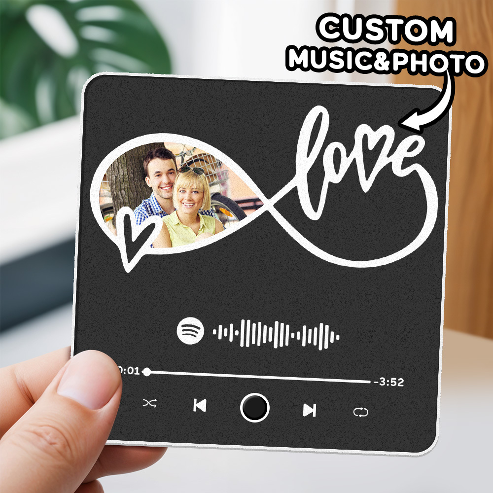 Calamita Da Frigorifero Con Album Personalizzato Calamita Da Frigorifero Con Musica Personalizzata Che Può Riprodurre Canzoni E Regolare Il Volume - 