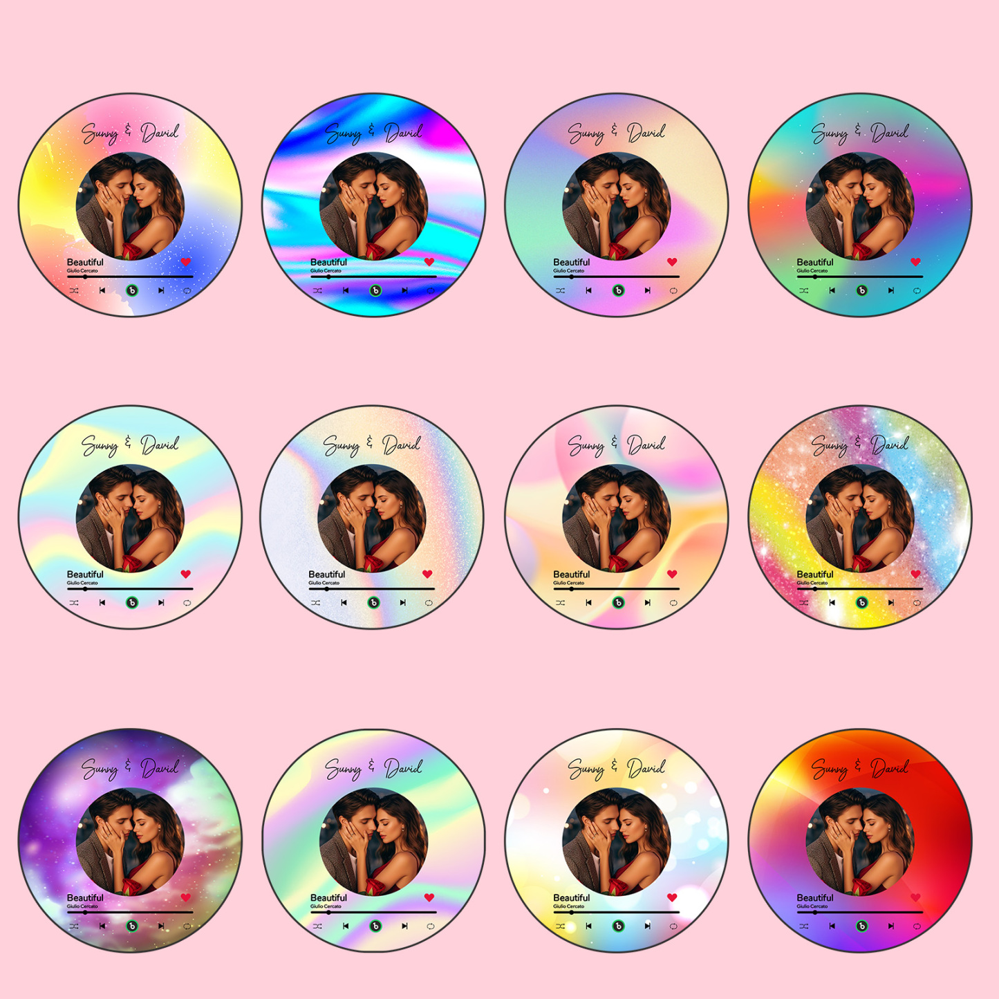 Magnete Per Frigorifero Musicale Personalizzato Magnete Per Frigorifero Musicale Personalizzato Con Foto - 