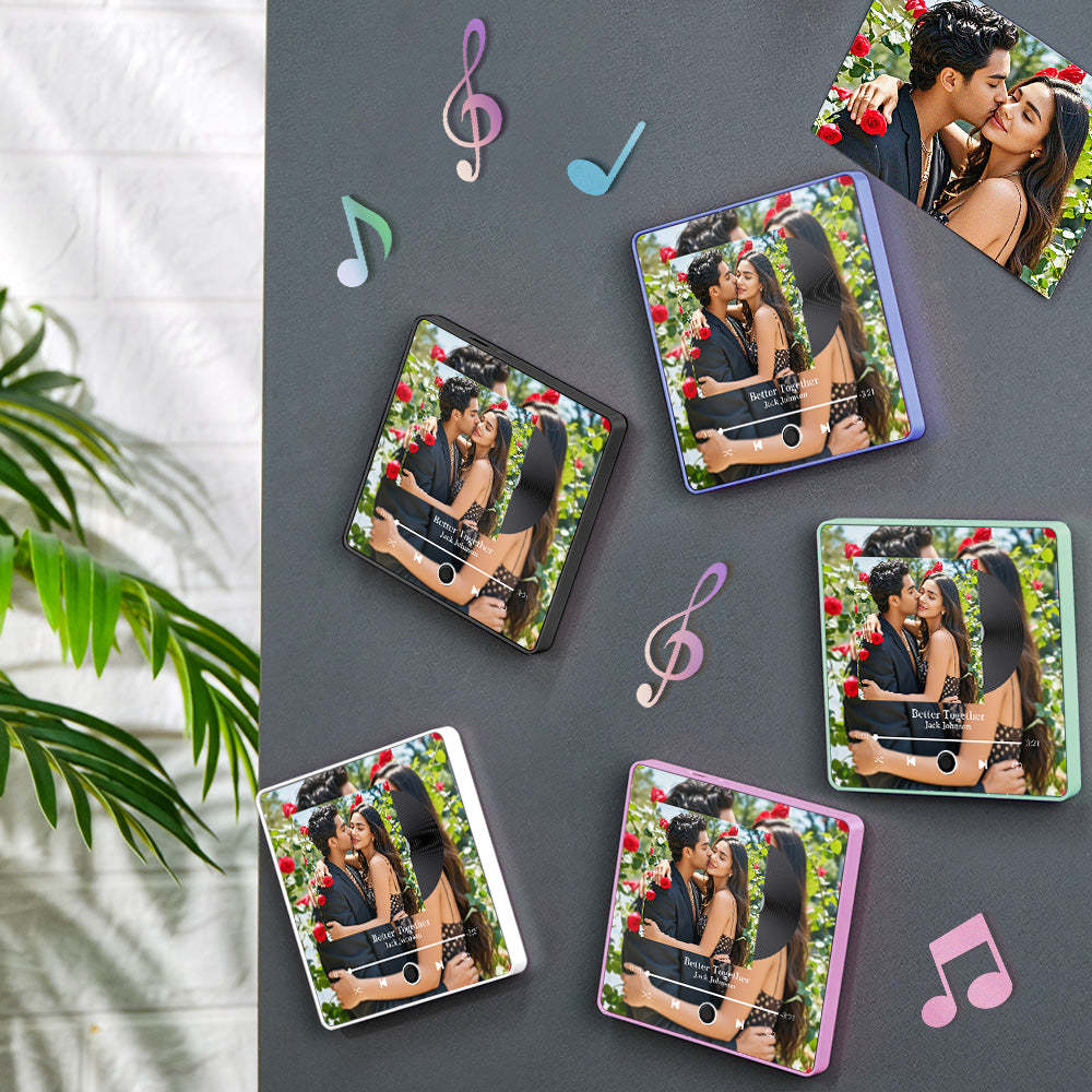 Calamita Da Frigorifero Con Album Personalizzato Calamita Da Frigorifero Con Musica Personalizzata Che Può Riprodurre Canzoni E Regolare Il Volume - 