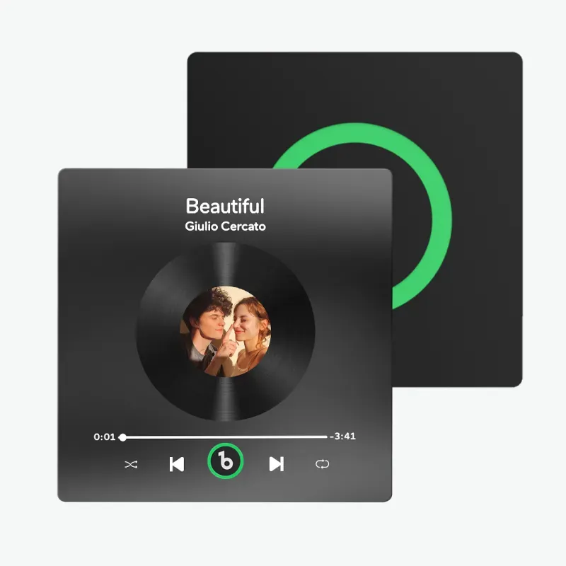 Calamita Da Frigorifero Con Album Personalizzato Calamita Da Frigorifero Con Musica Personalizzata Che Può Riprodurre Canzoni E Regolare Il Volume - 