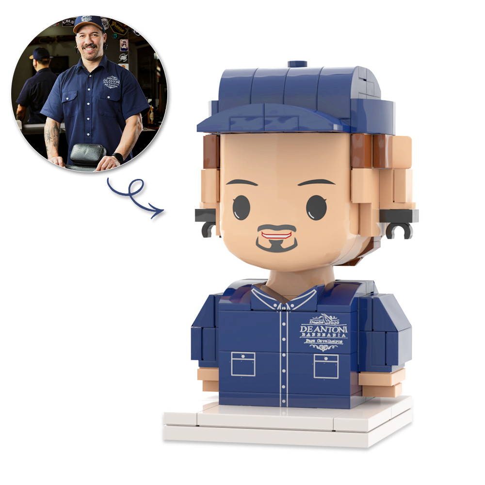 Figure Di Mattoni Personalizzate, Regalo Di Lavoro Perfetto Per Lui/lei - 