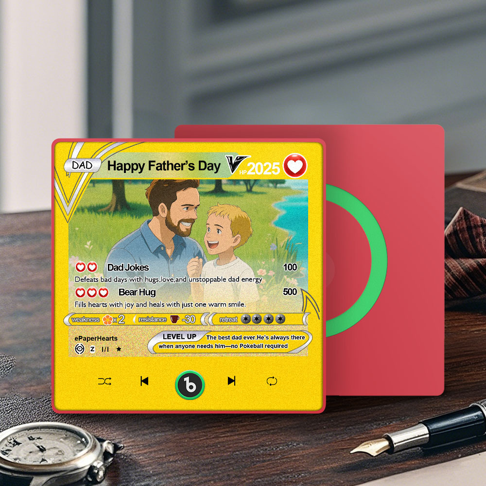 Magnete Da Frigorifero Con Foto Personalizzata, Stile Anime Monster Card, Fridgebeats, Magnete Con Canzone Personalizzata, Regalo Per La Festa Del Papà - 