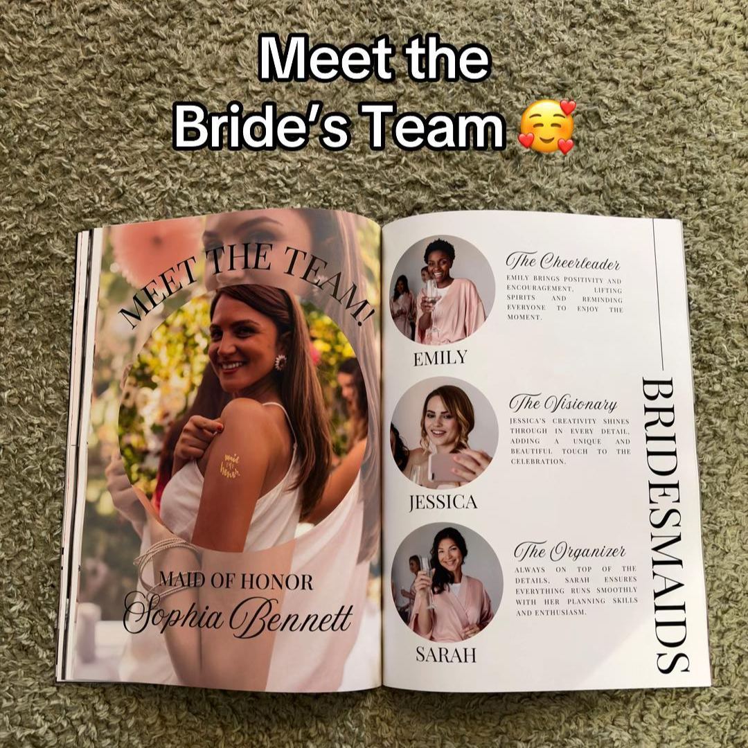 Rivista Personalizzata Come Regalo Per L'anniversario Di Matrimonio Per Coppie Sposate A San Valentino -