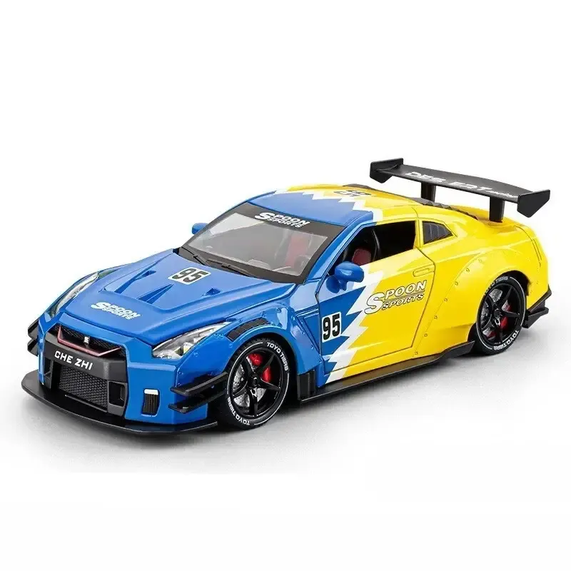 Sveglia Hypercar Con Suono Del Motore, Effetto Scarico E Luci A Led - Regalo Da Scrivania Per Gli Amanti Delle Auto - 