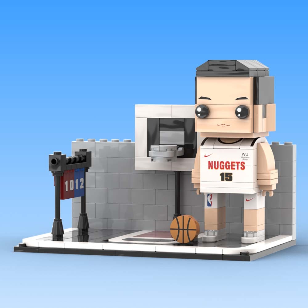 Joueurs De Basket-ball Cadeau Personnalisable Cadeau 1 Personne Corps Entier Personnalisé Figurines En Briques - 