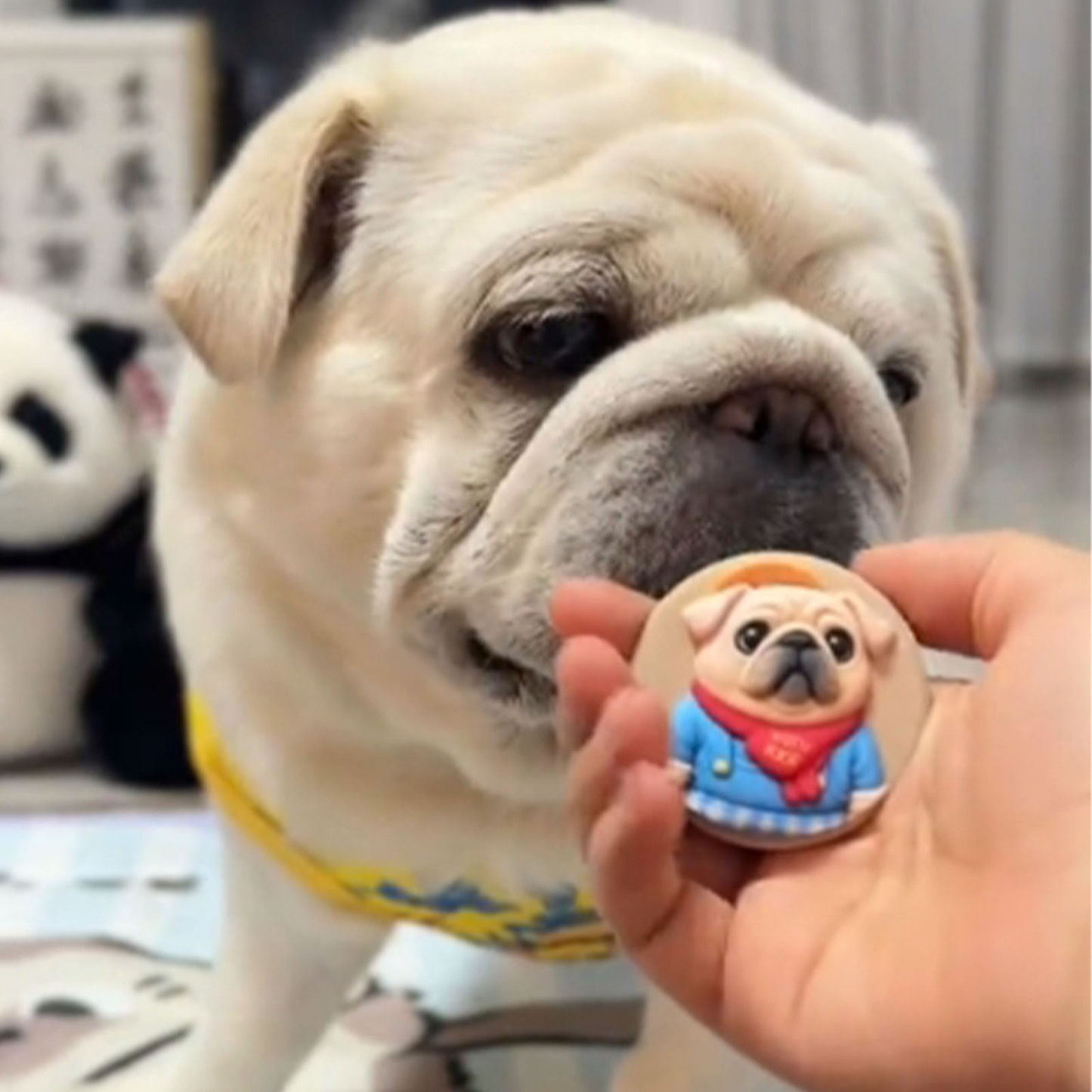 Badge Magnétique De Réfrigérateur Photo Personnalisé En 3d Avec Dessin Animé - 