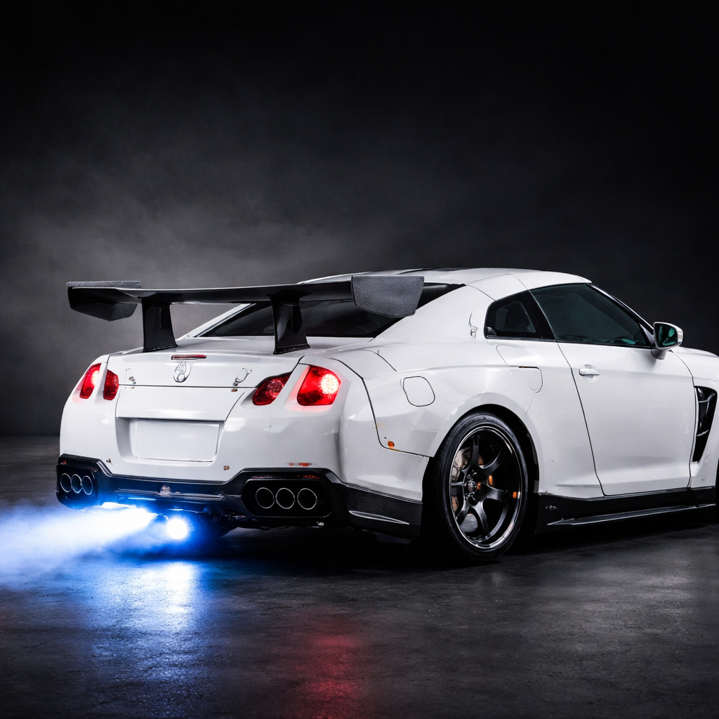 Réveil Hypercar Avec Son De Moteur, Effet D'échappement Et Lumières Led – Cadeau De Bureau Pour Les Passionnés De Voitures - 