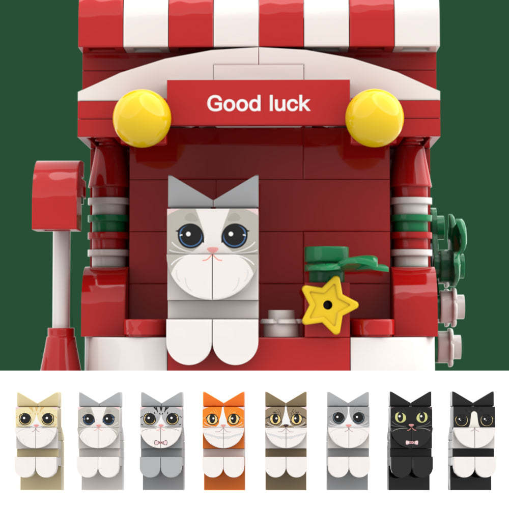 Cadeaux de Noël Chiffres en brique personnalisés Porte-stylo Chiffres en brique personnalisés et porte-stylo Porte-stylo pour animaux de compagnie