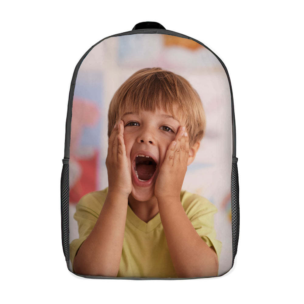 Cadeaux De Rentrée Scolaire Pour Enfants : Sac À Dos Personnalisé, Sac À Dos Photo, Sac À Dos Personnalisé, Cadeau De Rentrée Scolaire - 