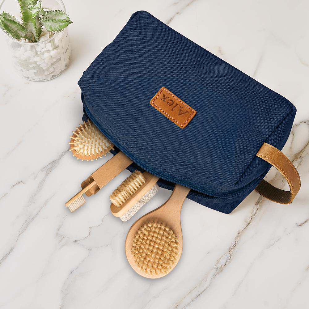 Trousse De Toilette Personnalisée, Trousse De Maquillage, Sac De Rangement Ménager, Gravée Personnalisée - 