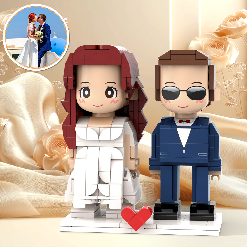 Cadeaux De Mariage Surprise Figurines En Brique Duddu Cadeaux De Couple Figurine En Brique Personnalisée Pour Les Proches Cadeau Parfait Pour La Saint-valentin Cadeau Pour Les Couples Nouvellement Mariés Le Jour Du Mariage
