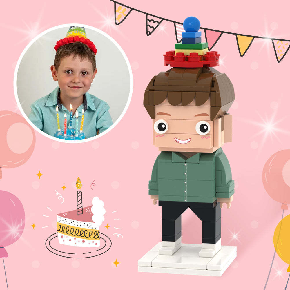 Cadeaux d'anniversaire de son fils,Jouets en Briques Personnalisés entièrement personnalisées,Jouets en Briques Personnalisés photo personnalisées