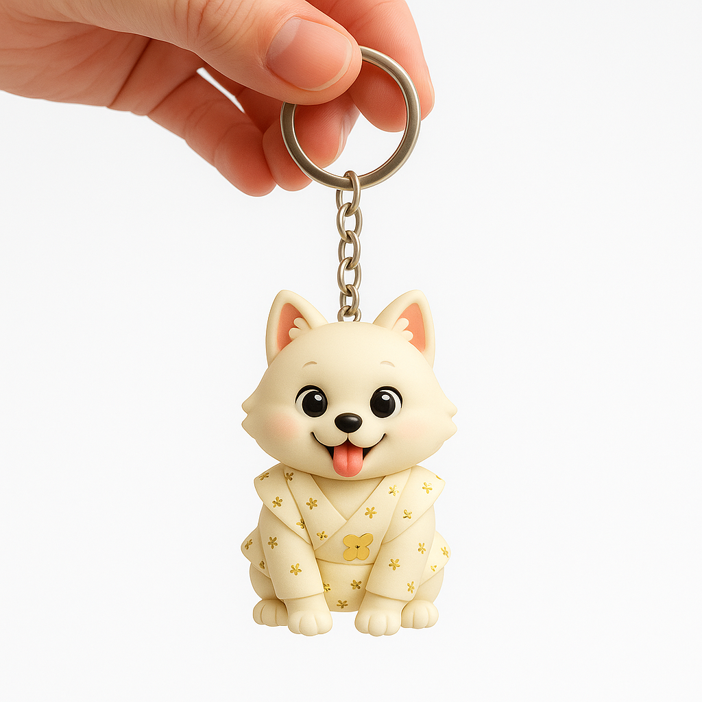 Porte-clés 3d Personnalisé Avec Figurine De Couple À Partir D'une Photo. Figurine Chibi Miniature Personnalisée, Cadeau Idéal Pour Un Anniversaire, Un Mariage, Un Anniversaire De Mariage, La Famille Ou Les Amoureux. - 