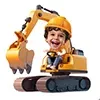 Gourde Photo Personnalisée Pour Enfants – Cadeaux De Rentrée Scolaire Personnalisés Pour Enfants – Un Camion De Pompiers Amusant En Perspective - 