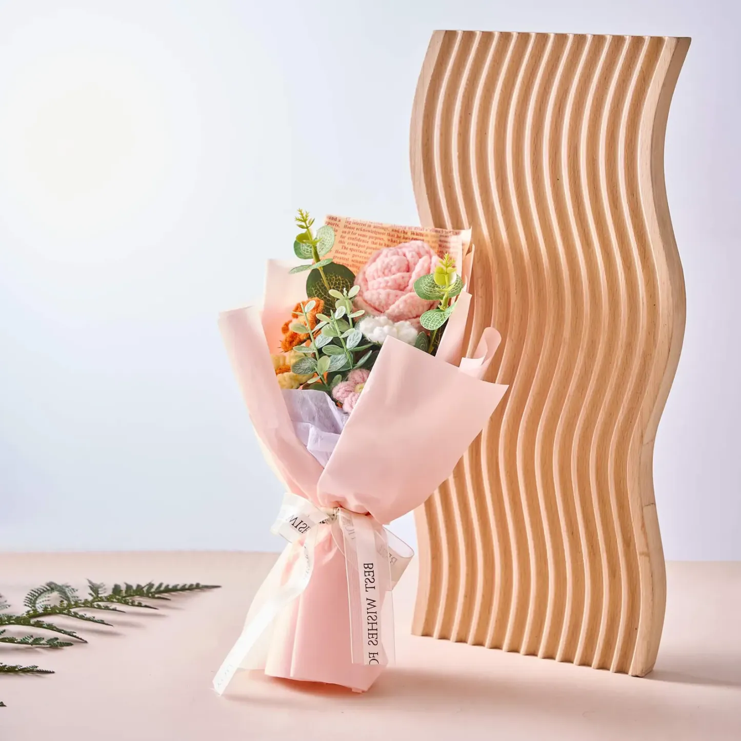 Fleurs Au Crochet, Tournesol Au Crochet, Roses Faites À La Main, Bouquet De Fleurs Tricotées, Cadeau D'anniversaire Pour Elle - 