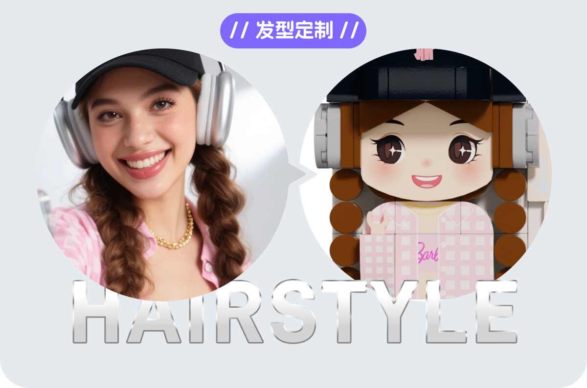 客製化積木人汽車挪車號碼牌｜可愛造型＋電話顯示