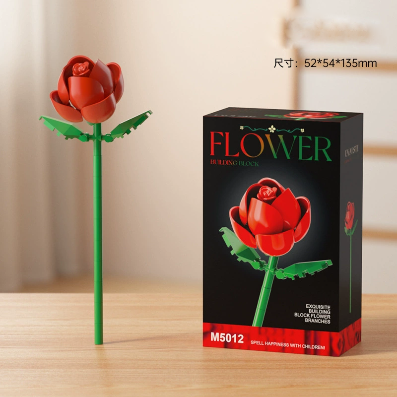 Diy 花朵積木 – 16 種花朵樣式,可隨意搭配 | 永恆花束禮物 - 