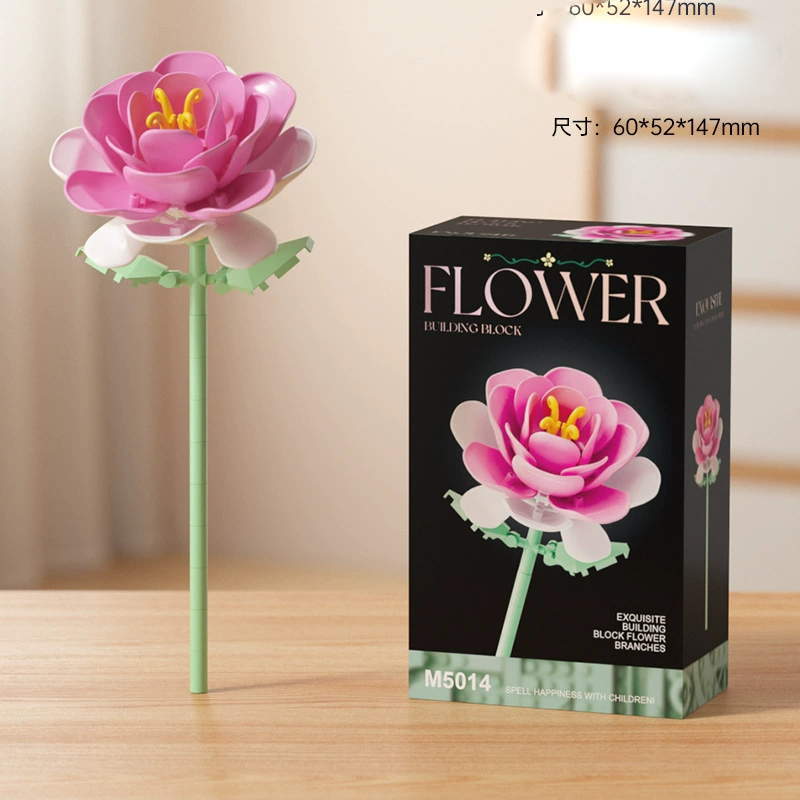Diy 花朵積木 – 16 種花朵樣式,可隨意搭配 | 永恆花束禮物 - 