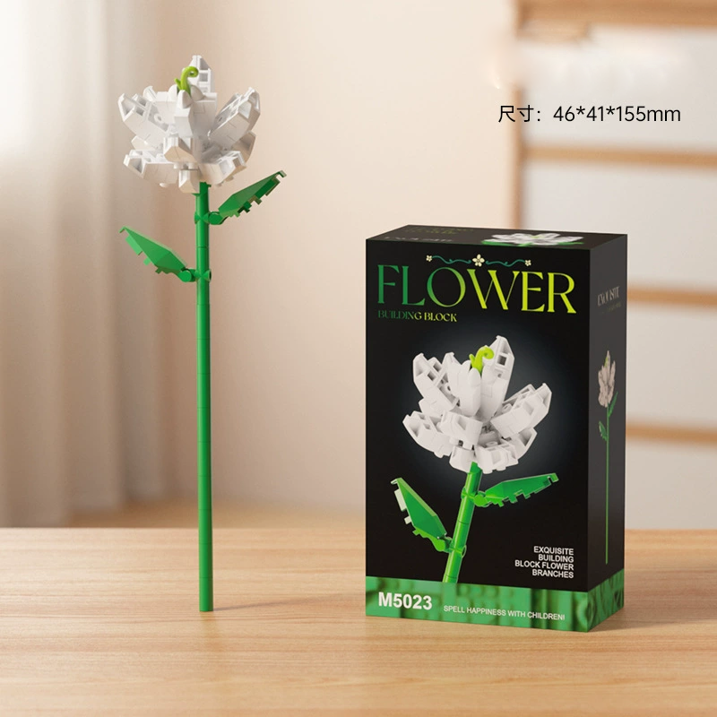 Diy 花朵積木 – 16 種花朵樣式,可隨意搭配 | 永恆花束禮物 - 