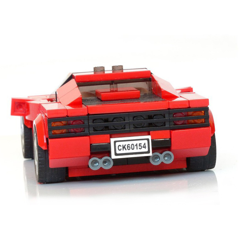 兒童賽車積木玩具 - 