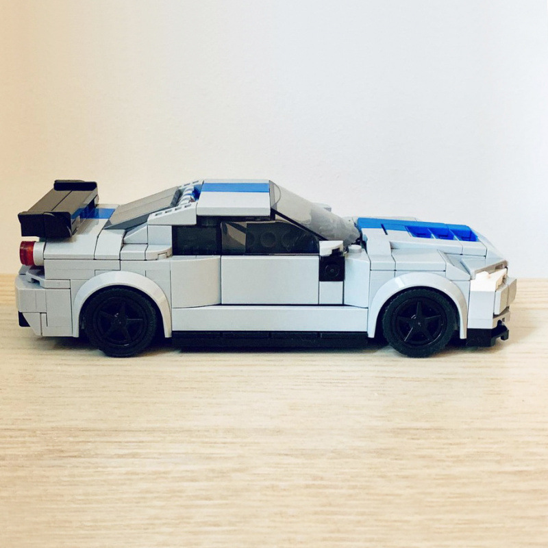 Diy 賽車建造套件模型積木創意建造禮物 - 