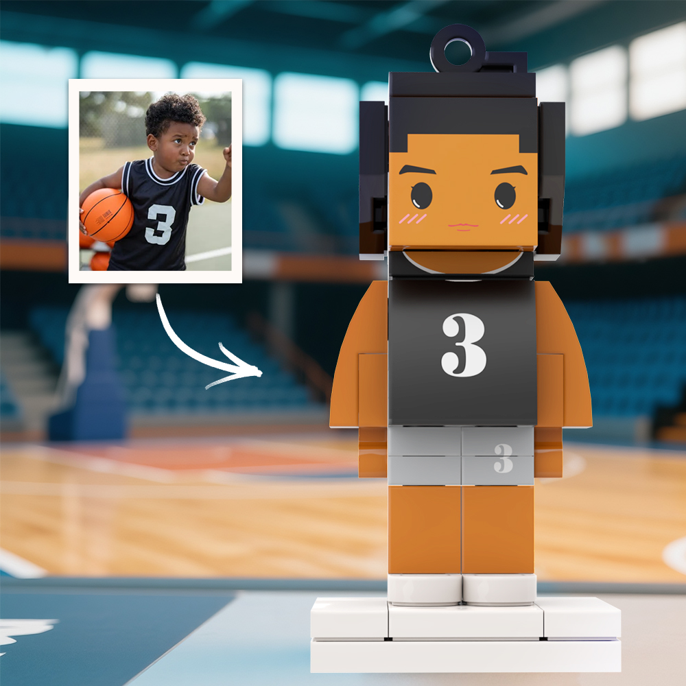 Ganzkörper Anpassbare 1-personen-mini-ziegelfiguren, Kleines Partikelblock-spielzeug Für Kinder