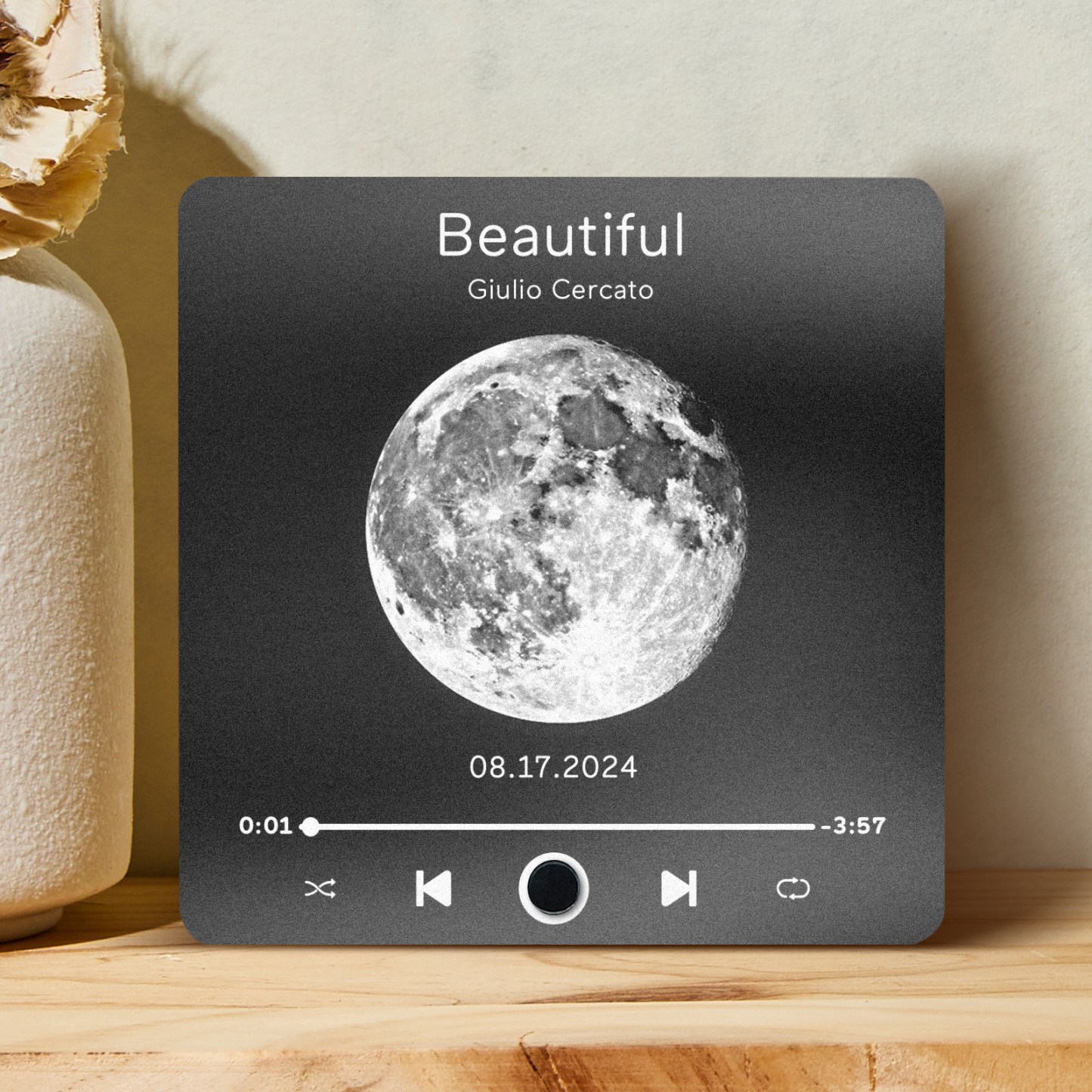 Personalisierter Kühlschrankmagnet Mit Mehreren Fotos, Musik, Kann Lieder Abspielen, Personalisierter Kühlschrankmagnet Mit Foto - 