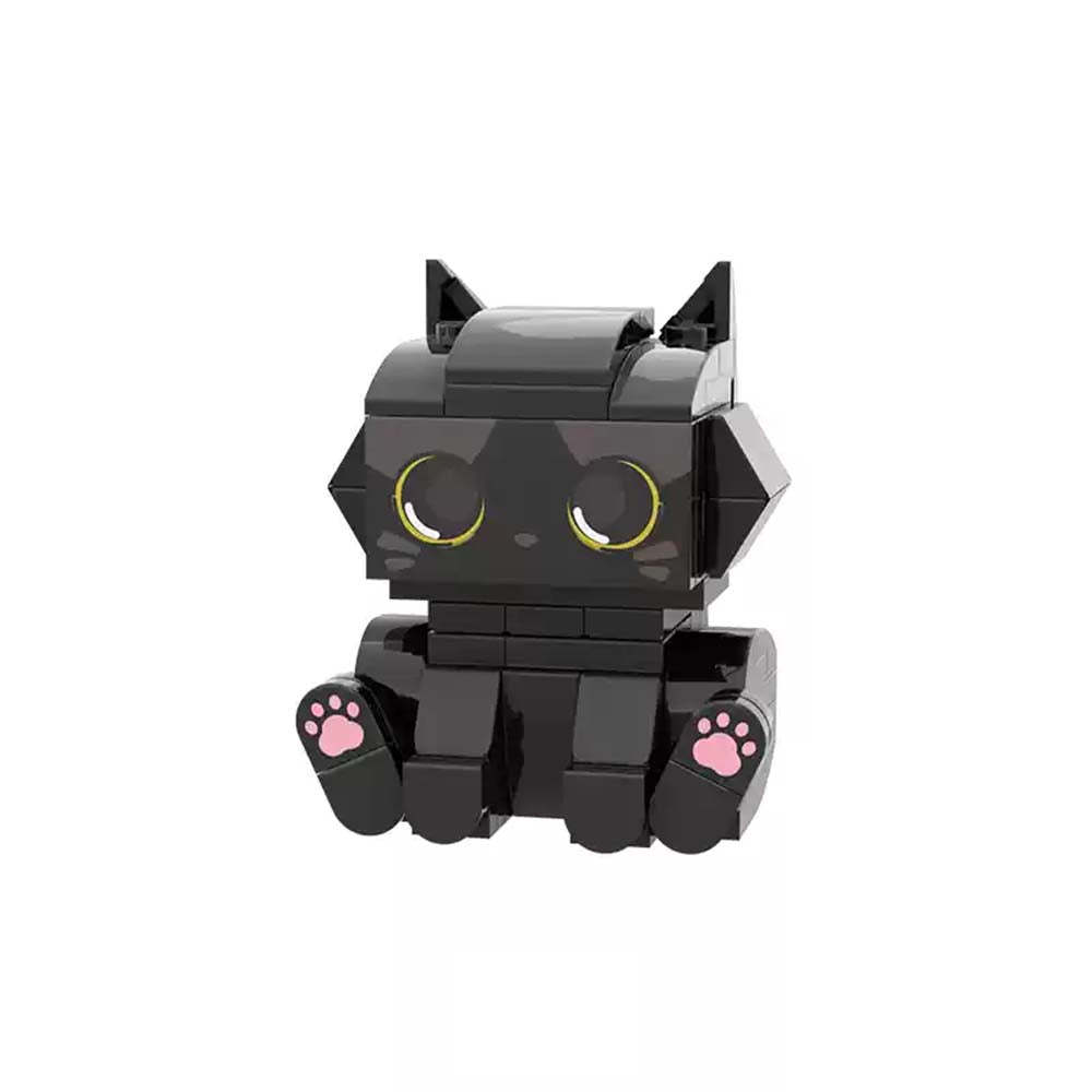 Schwarze Katze - minebrickde