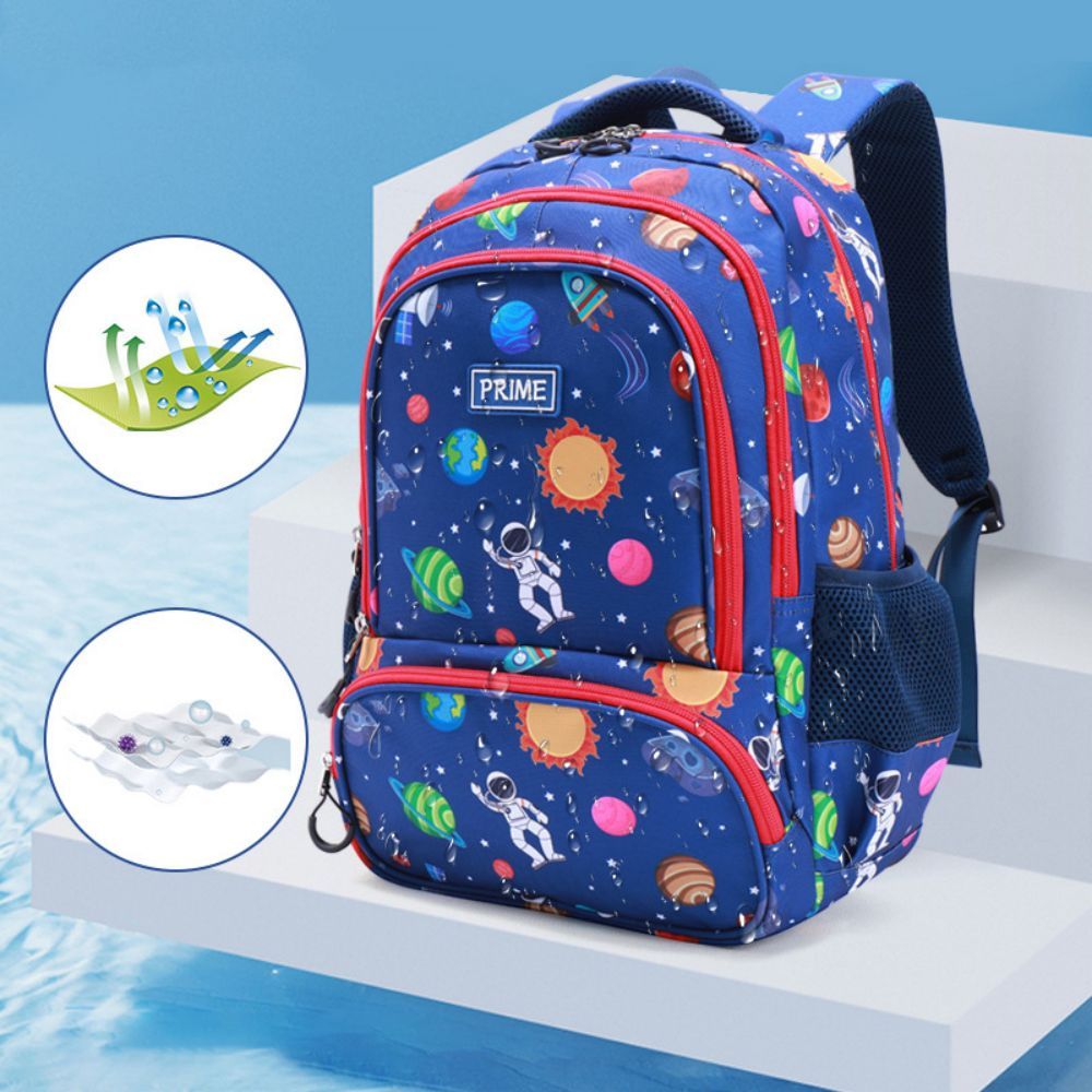 Regenbogen-schulrucksack, Astronauten-kinder-büchertasche, Vorschule, Kindergarten, Schultasche Für Jungen Und Mädchen - 